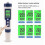 Ψηφιακός μετρητής αλατότητας πισίνας 2025, 5 σε 1, υψηλής ακρίβειας, IP67, αδιάβρο 5
