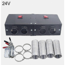 12V/24V 800W nelireikäinen nopea lämmitysilmapuhallin auto- ja kuorma-autoihin kytkimellä - Mengxi Edition