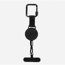 Uitschuifbare antidiefstal telefoonhouder, telefoonkoord, smartphoneveiligheidskoord met riemclip, telefoonkoord 25-26