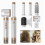 Kit professionale 7 in 1 per lo styling dei capelli, include piastra, arricciacapelli e asciugacapelli per risultati da salone a casa. 1