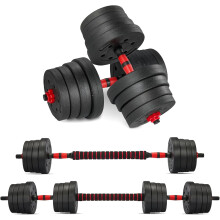 TEENO Dumbbells Barbell Set 30KG, Adjustable Dumbbells Weight Lifting Training For Man/Woman,effective for Bodybuilding Fitness Home Training