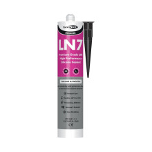 Premium LN7 Low Modulus Neutral Cure 310ml Waterproof Pure LMN Silicone Sealant Black