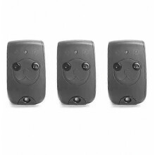 Lot de 3 pièces pour télécommandes de portail de garage Somfy NS 2 RTS / NS 4 RTS / NS2RTS / NS4RTS / 2RTS / 4RTS / RTS 433,42 MHz (man