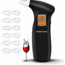 Alcootest de précision, appareil de mesure d'alcoolémie pour la police, équipé de 12 embouts buccaux, rapide, professionnel, semi-condu