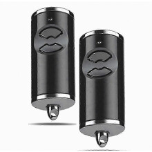 Lot de 2 télécommandes portables pour porte de garage 868,3 MHz (compatibles avec les modèles -4-868-BS et miao7).