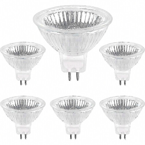 Halogenlampe GU5.3 50W 12V, 6er-Pack