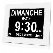 Inch Digital Calendar Clock with Date and Time for Alzheimer's Patients,sanbHR