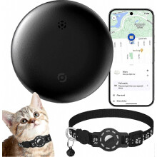 Balise de suivi Android compatible avec Localiser mon appareil, sans abonnement, étanche IP67, géolocalisation Bluetooth et fonction an