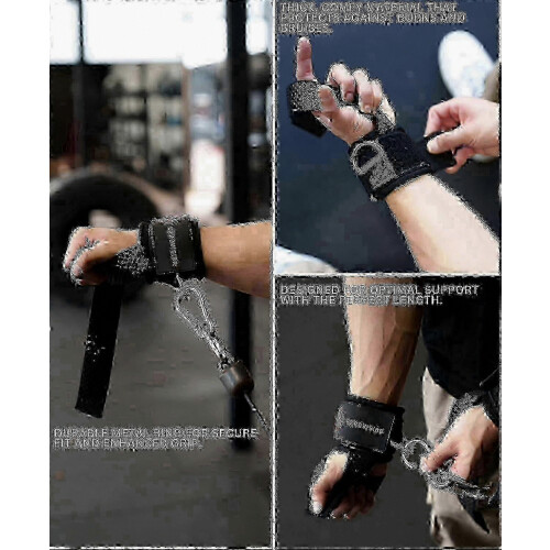 Ekko Weight Lifting Straps, Wrist Support for Men, Thick Comfortable Lifting Straps, Secure Fit,bWUhc 1