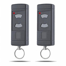 Lot de 2 télécommandes de remplacement pour porte de garage Hormann HSE2-40, HS4-40 et HSM4-40, fréquence 40,685 MHz, compatibles avec