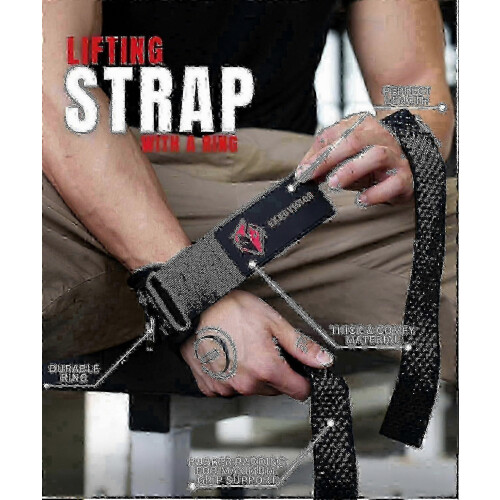 Ekko Weight Lifting Straps, Wrist Support for Men, Thick Comfortable Lifting Straps, Secure Fit,bWUhc 2