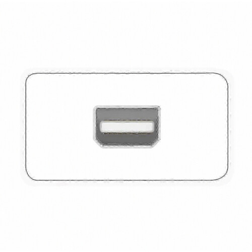 Câble adaptateur Thunderbolt 3 USB 3.1 vers 2 compatible Windows et Mac OS, blanc 2