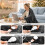 (Grey) Heated Blanket Electric Throw 180x130cm 9
