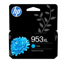 Cartucho de tinta ciano de alta capacidade HP 953XL autêntico (F6U16AE) - Para HP OfficeJet Pro 7700/8200/8700