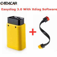 easydiag 3,0 Bluetooth-Adapter, OBD2 Diagnosegerät für Auto und LKW mit xdiag Software
