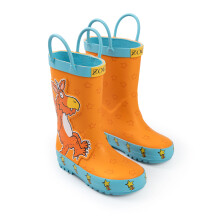 (5 UK Child) Zog Wellington Boots with Handles (Unisex Kids Multicoloured)
