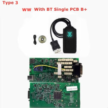 TCS Pro Bluetooth OBD2 Diagnose-Tool, Multi Diag Pro Scanner für Autos und LKW, mit Software