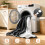(Grey) 200x180cm Heated Blanket Electric Throw 6