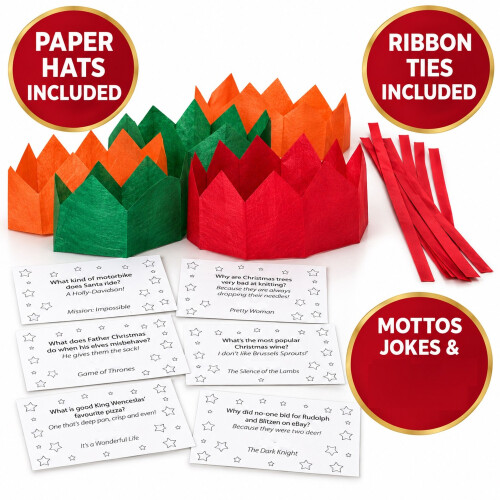 6 DIY Christmas Crackers Make Your Own Red Star