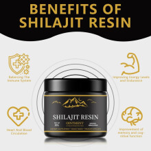 (30g) Shilajit Resin 30g, Pure Himalayan Shilajit Supplement for Energy & Immune Support, Natural Fulvic Acid & Trace Minerals