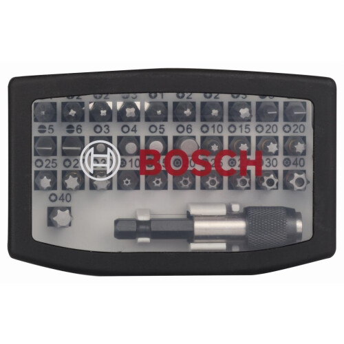 Bosch Bosch 32x Extra Hard Mixed Screwdriver Bit Set, 32 pcs 1