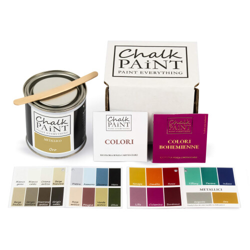 METALLIC Professional GOLD PAINT 250 ml - Adheres to all materials without sanding 1