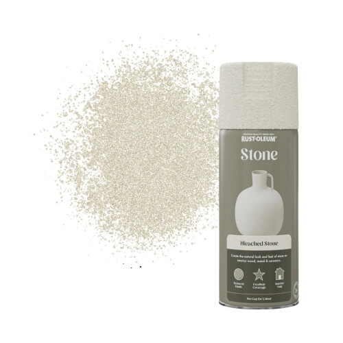 Rust-Oleum Rust-Oleum 400ml Stone Spray Paint Aerosol - Bleached Stone