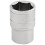 Draper Draper Expert 1/2" 19mm Square Drive Socket | 6 Point Hex Socket | Chrome Vanadium Steel Wrench Accessory | 16609 1