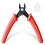 VCELINK Flush Wire Cutter, Precision Side Cutter, Mini Wire Snips, Red 1