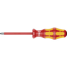 Wera VDE Screwdriver, 165 i PZ 1 x 80 mm - 05006162001
