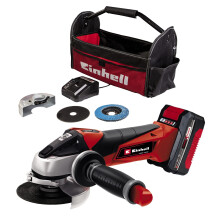 Einhell Cordless Angle Grinder With Battery, 115mm, 4 Inch Disc
