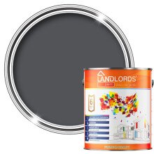 Landlords Fence and Garden Shed Paint | Furniture, Barn, Wood and Outdoor Paint | Quick-Drying Protection for Furniture | Satin Classic Grey 1L