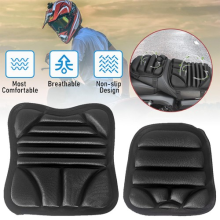 2Pcs Motorcycle Seat Cushion Anti Slip Motorbike Seat Gel Pad Comfort Seat Cover