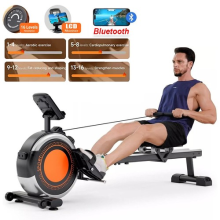 Magnetic Rowing Machine Rower with LCD Monitor Home Gym Fitness Cardio Workout