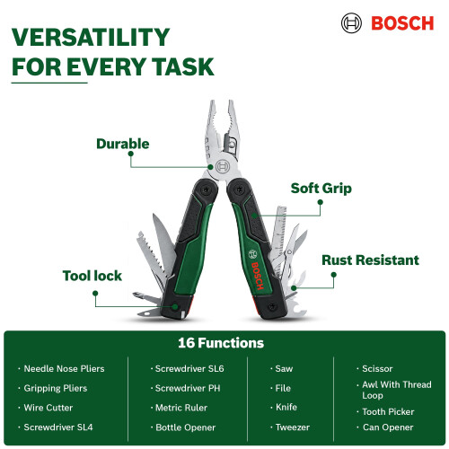 Bosch Bosch 16-in-1 Multitool 2