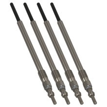 4pc Engine Glow Plugs for Fiat 500 1.3 Multijet 2007 on 1542845