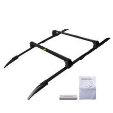 Black Roof Rail System for Land Rover Discovery 5 L462 2017-2025 Cross Bar