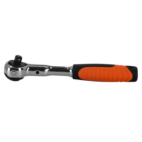 1/4inch Swivel Head Socket Ratchet for Workshop Maintenance 72 Tooth CRV