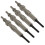4 Glow Plugs for Dacia Logan I Express 2009-Present 110655687R 1