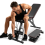 Dayplus Adjustable Weight Bench with Leg Developer Barbell Rack for Home Gym 2