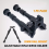 148-163mm Adjustable Foldable Hunting Bipod For 20mm Rail Mount Portable 4