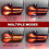 LED Tail Rear Light Left&Right Dynamic Signal Lamp For 2007 2008-2013 BMW X5 E70 5