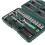130pc 1/4in Ratchet and Socket Kit with 100pc Screwdriver Bits 6