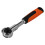 1/4inch Swivel Head Socket Ratchet for Workshop Maintenance 72 Tooth CRV 2