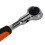 1/4inch Swivel Head Socket Ratchet for Workshop Maintenance 72 Tooth CRV 6