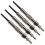 4 Glow Plugs for Dacia Logan I Express 2009-Present 110655687R 4