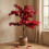 Homescapes Artificial Maple Leaf Tree, 120cm, Autumnal 2