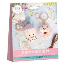 Time for Treats Crochet Keyring Duo Kit DIY Craft Set