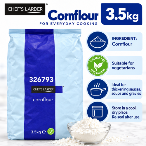 Chefs Larder Cornflour 3.5kg 1
