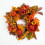 Homescapes Artificial Chrysanthemum & Pumpkin Wreath Autumnal 1